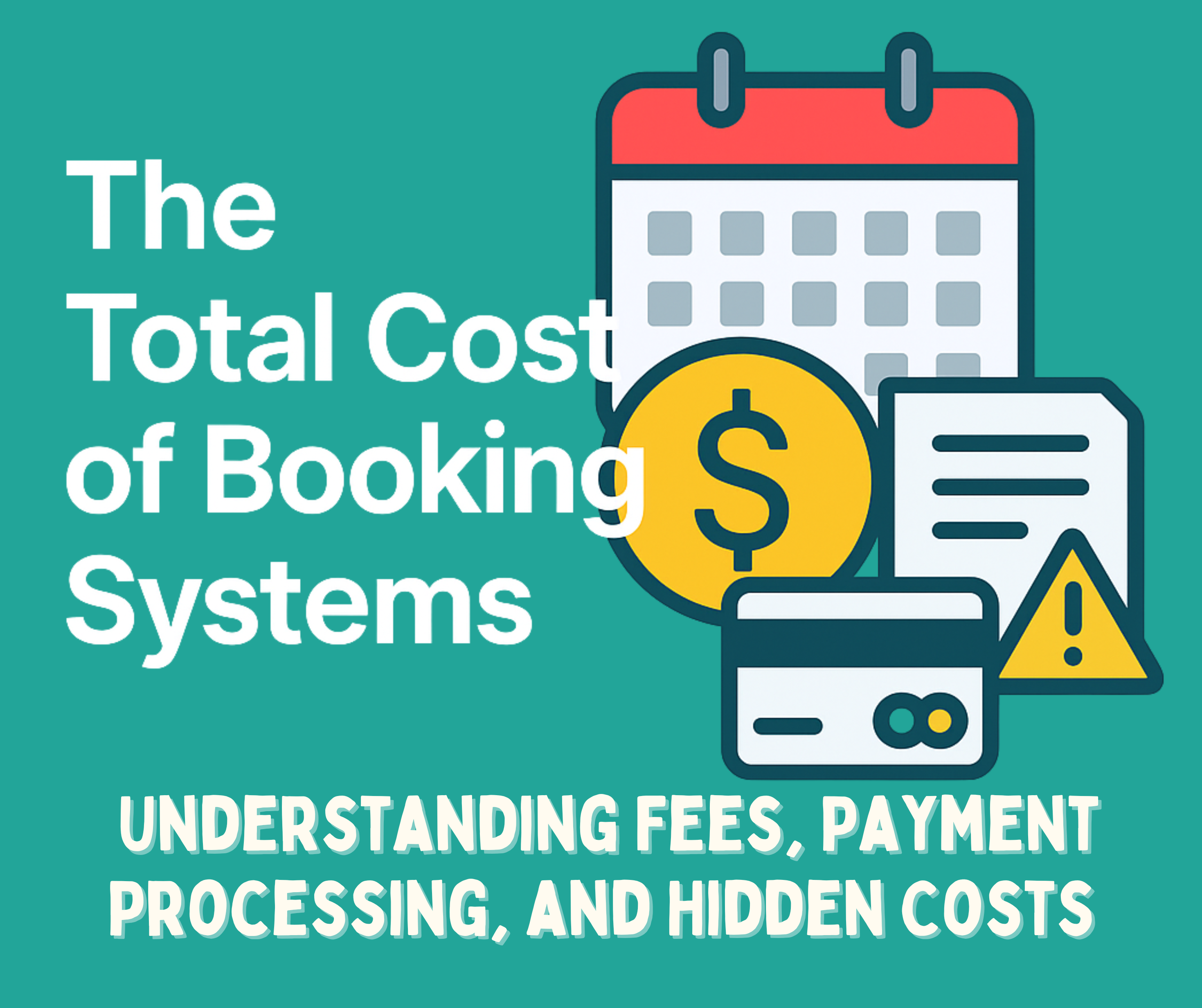 The Total Cost of Booking Systems: Understanding Fees, Payment Processing, and Hidden Costs